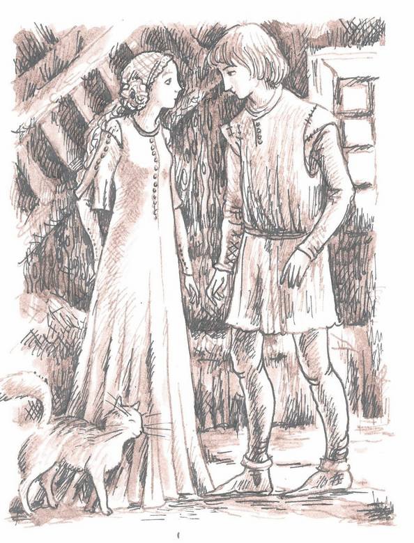 Иллюстрация к книге — Кот Ланселот и золотой город. Старая английская история [i_012.jpg]