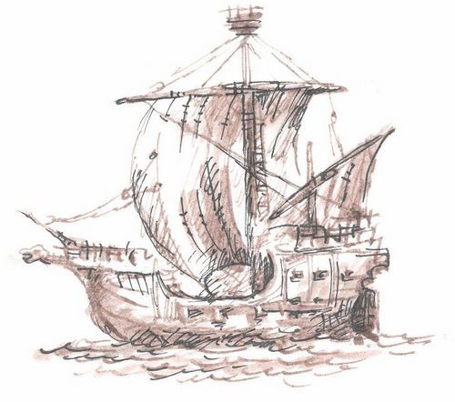 Иллюстрация к книге — Кот Ланселот и золотой город. Старая английская история [i_018.jpg]