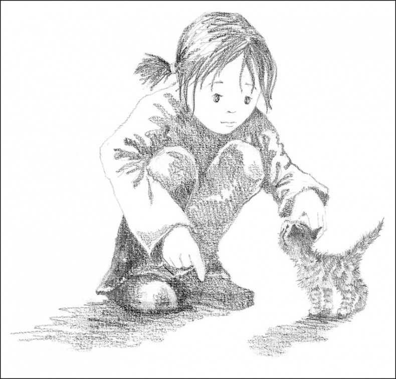 Иллюстрация к книге — Котенок Пушинка, или Рождественское чудо [i_008.jpg]