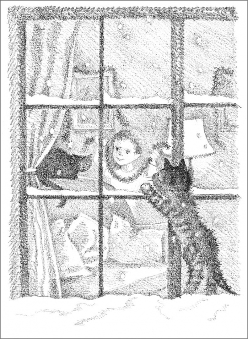 Иллюстрация к книге — Котенок Пушинка, или Рождественское чудо [i_024.jpg]