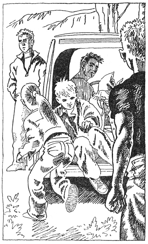 Иллюстрация к книге — Тайны Огонь-горы, или Полосатое лето [i_005.jpg]