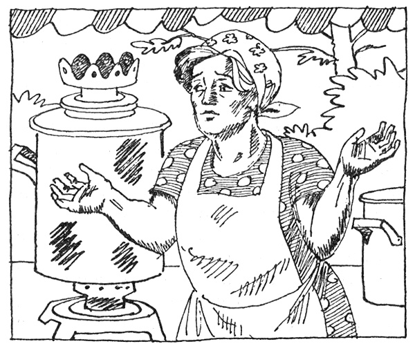 Иллюстрация к книге — Тайны Огонь-горы, или Полосатое лето [i_008.jpg]