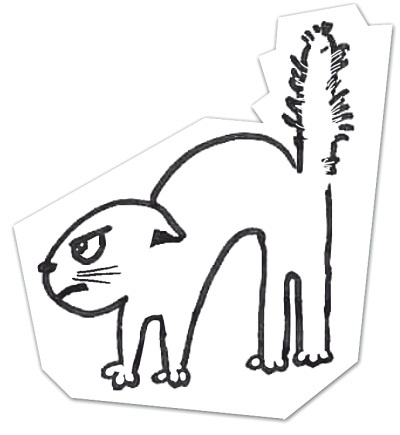 Иллюстрация к книге — Тесты для вашего кота. Измерь IQ домашнего любимца и пойми его психотип [i_097.jpg]