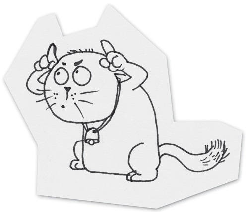 Иллюстрация к книге — Тесты для вашего кота. Измерь IQ домашнего любимца и пойми его психотип [i_104.jpg]