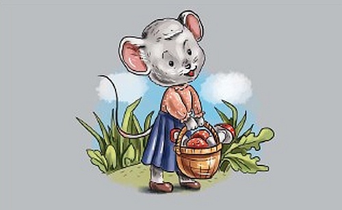 Иллюстрация к книге — Приключения мышки Дуси [i_001.jpg]