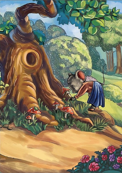 Иллюстрация к книге — Приключения мышки Дуси [i_003.jpg]