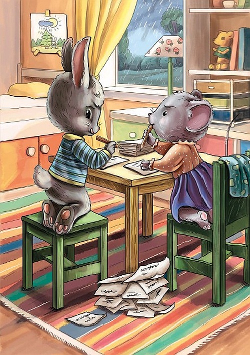 Иллюстрация к книге — Приключения мышки Дуси [i_005.jpg]