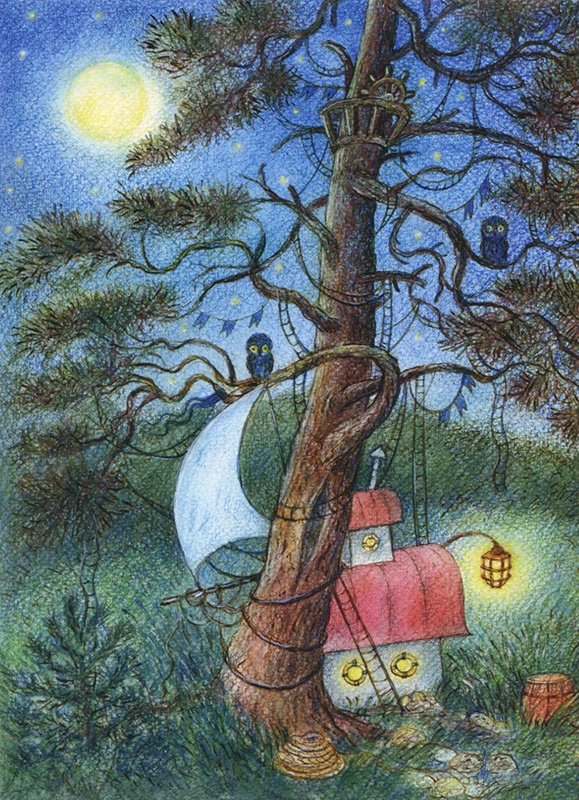 Иллюстрация к книге — Ночная Мышь, или Первый полет [i_001.jpg]