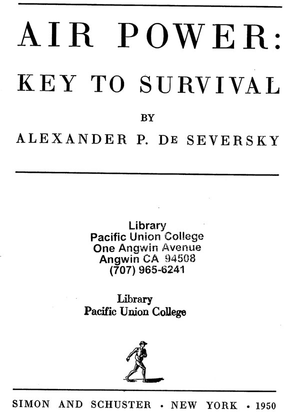 Иллюстрация к книге — Русские крылья Америки. "Громовержцы" Северского и Картвели [_349.jpg]