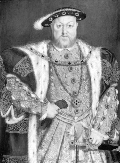 Иллюстрация к книге — Жены Генриха VIII [henry_viii_1_by_hans_holbein_the_younger.jpg]