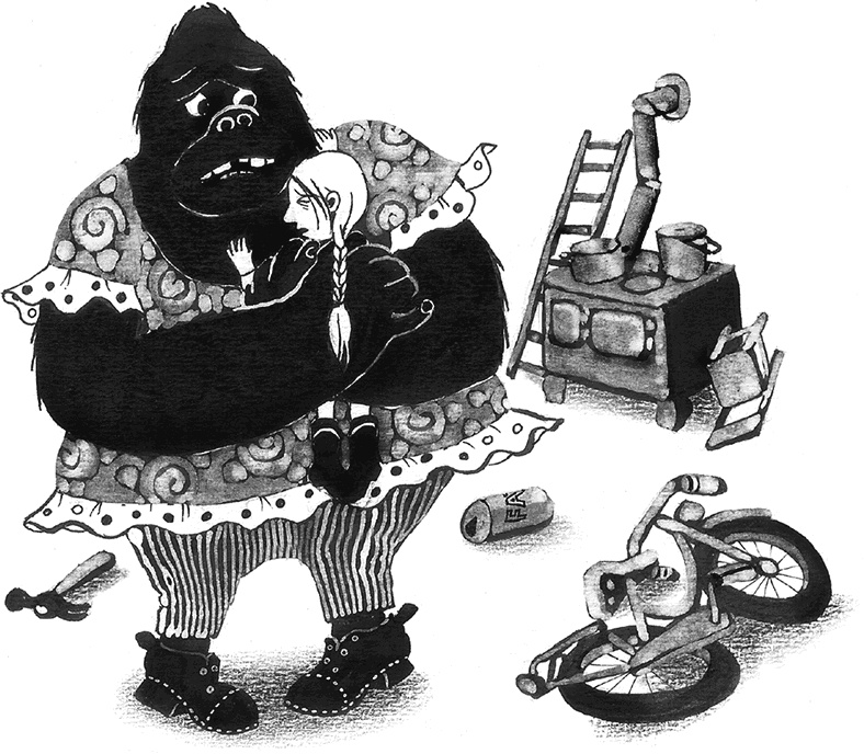 Иллюстрация к книге — Меня удочерила Горилла [i_004.jpg]