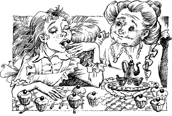 Иллюстрация к книге — Волшебное наследство. Миры Крестоманси. Книга седьмая [i_026.jpg]