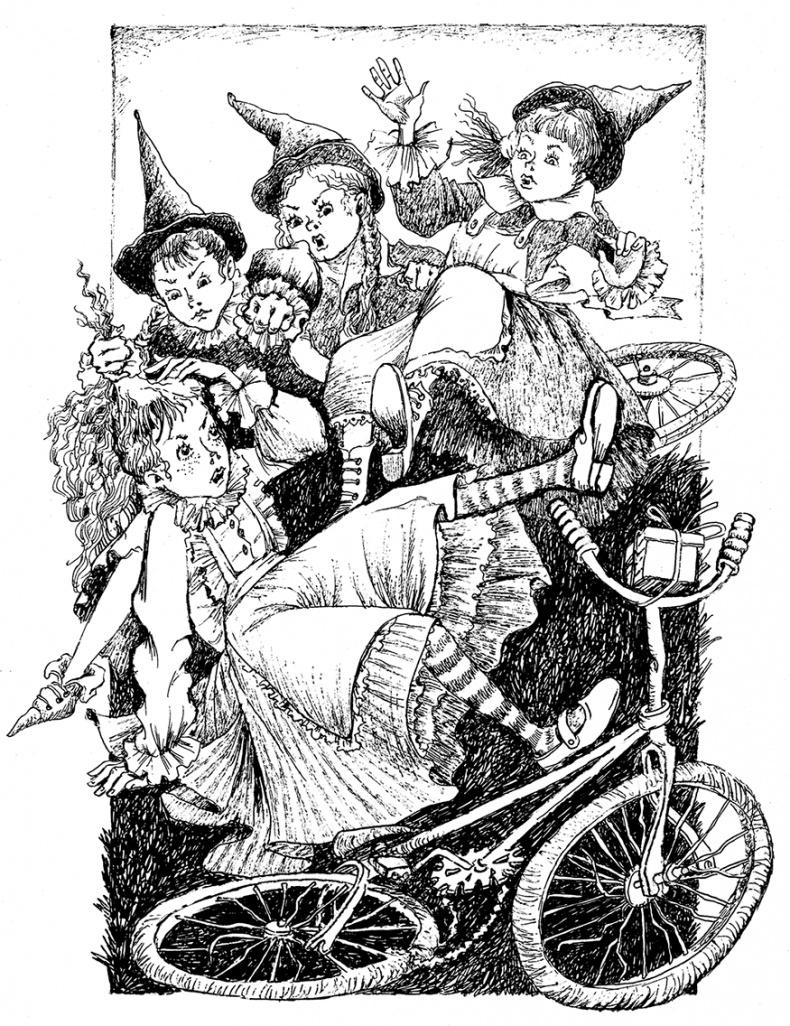 Иллюстрация к книге — Волшебное наследство. Миры Крестоманси. Книга седьмая [i_027.jpg]