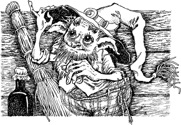 Иллюстрация к книге — Волшебное наследство. Миры Крестоманси. Книга седьмая [i_032.jpg]