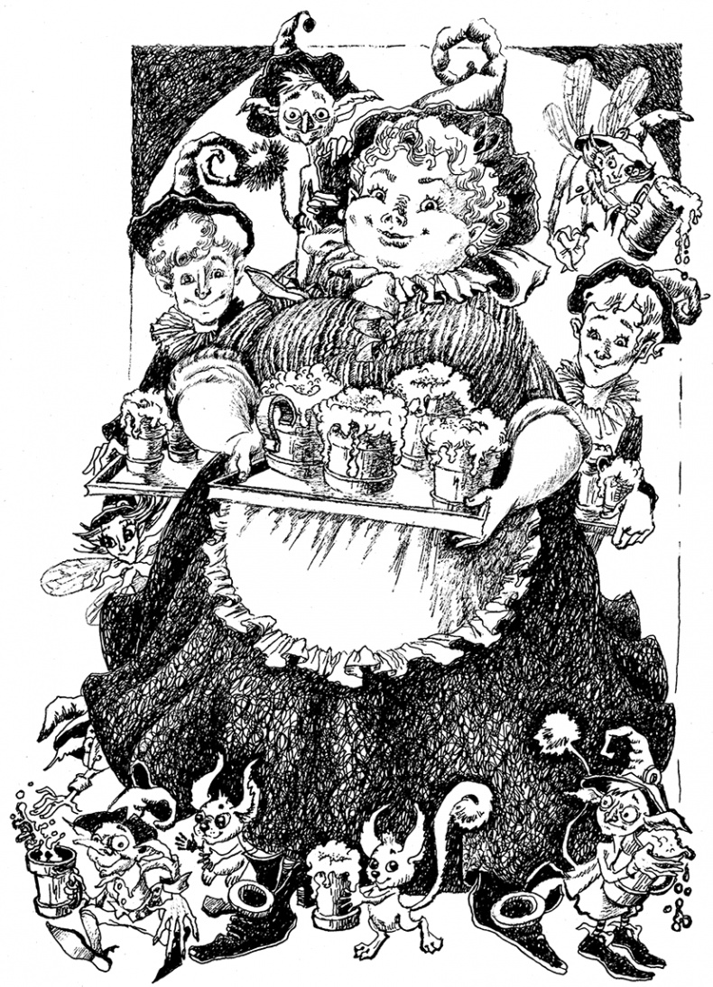 Иллюстрация к книге — Волшебное наследство. Миры Крестоманси. Книга седьмая [i_039.jpg]