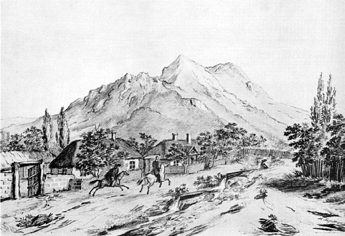 Иллюстрация к книге — Лермонтов и Москва. Над Москвой великой, златоглавою [i_026.jpg]