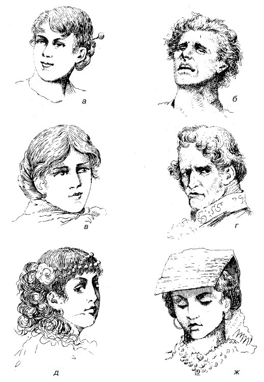 Иллюстрация к книге — Физиогномика и выражение чувств [i_024.jpg]