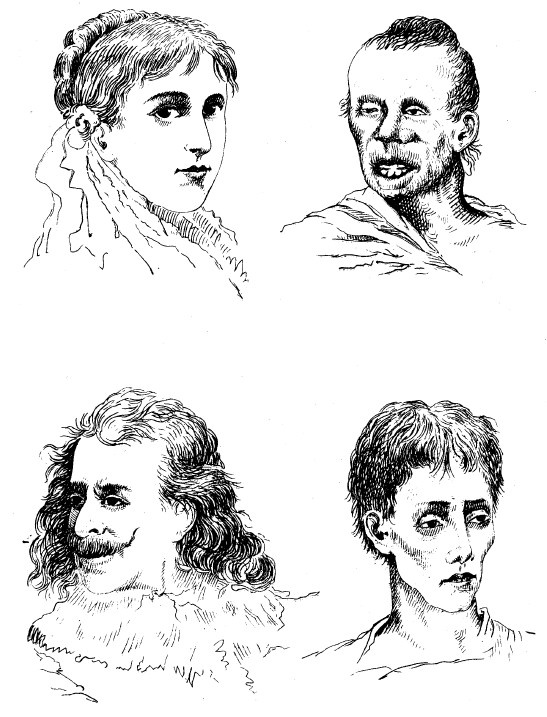 Иллюстрация к книге — Физиогномика и выражение чувств [i_032.jpg]