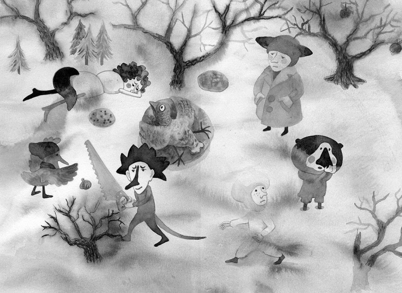 Иллюстрация к книге — Простодурсен. Зима от начала до конца [i_063.jpg]