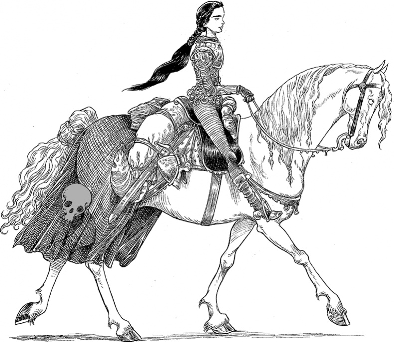 Иллюстрация к книге — Дева и веретено [i_008.jpg]