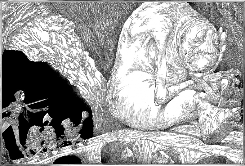 Иллюстрация к книге — Дева и веретено [i_011.jpg]