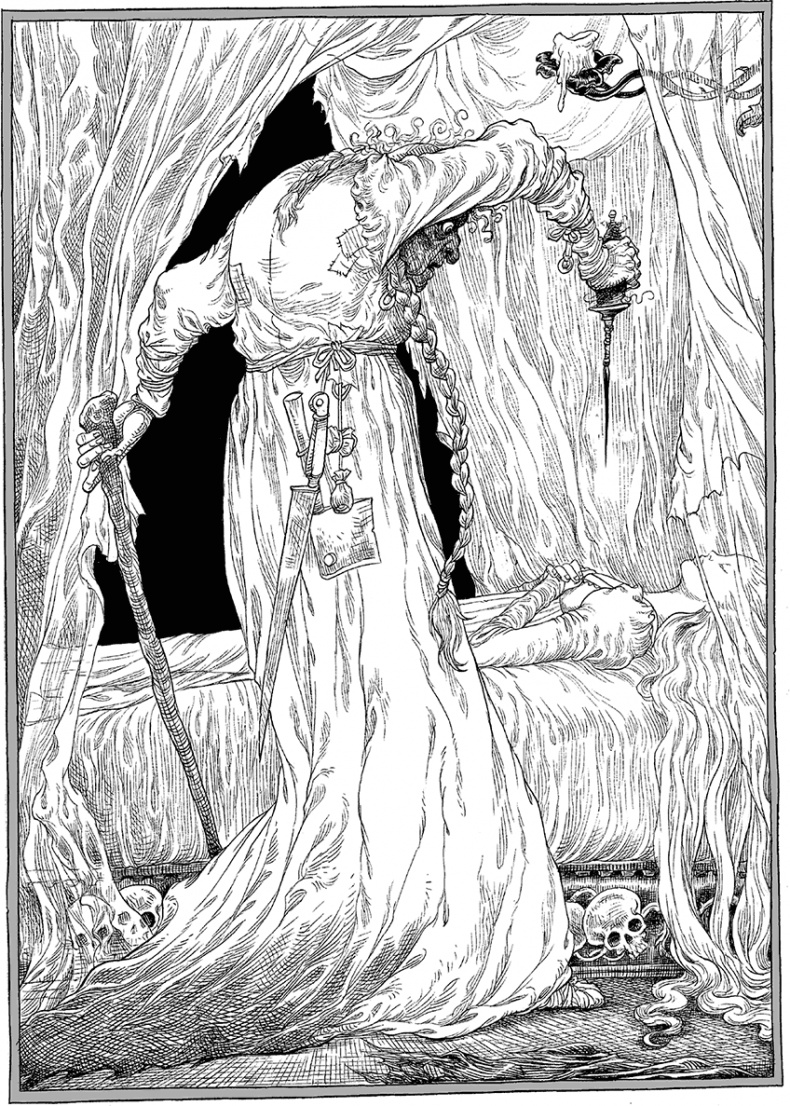 Иллюстрация к книге — Дева и веретено [i_018.jpg]