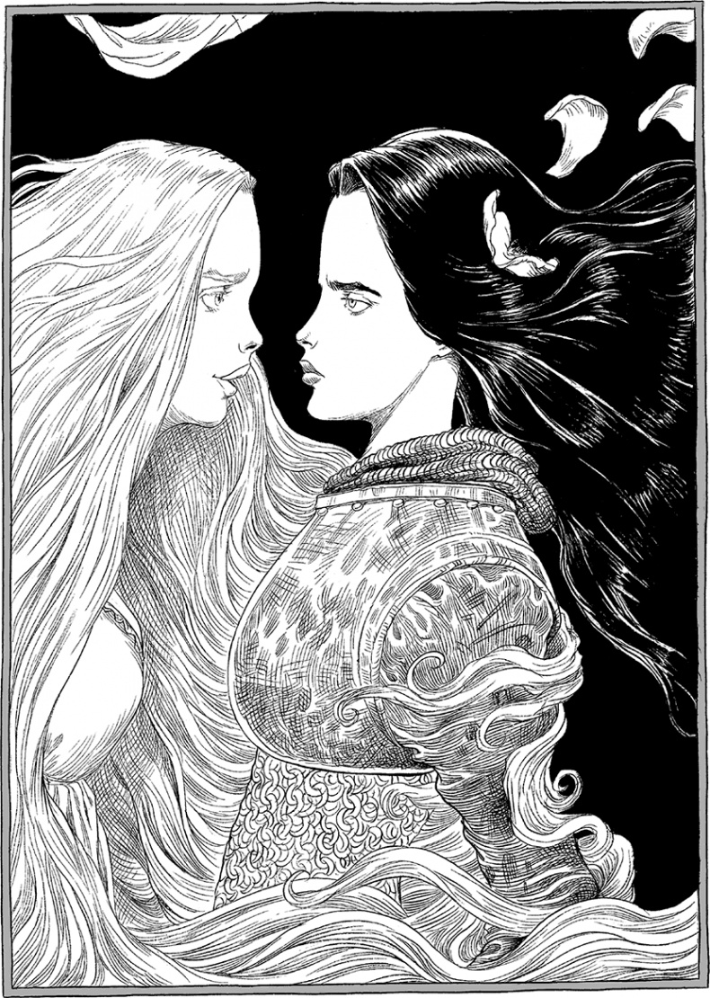 Иллюстрация к книге — Дева и веретено [i_026.jpg]