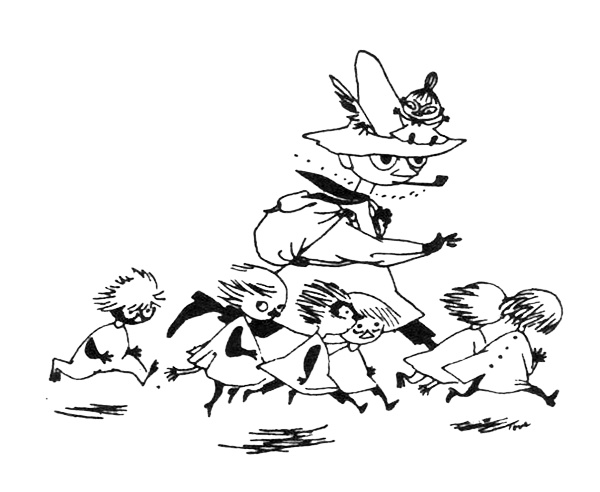 Иллюстрация к книге — Походная книга Муми-тролля [i_013.jpg]