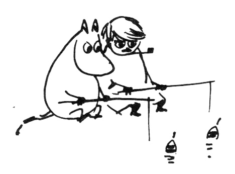 Иллюстрация к книге — Походная книга Муми-тролля [i_038.jpg]