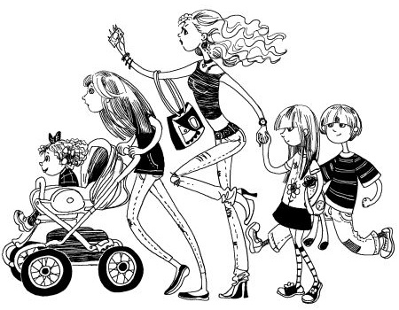 Иллюстрация к книге — Лили сама по себе [i_013.jpg]