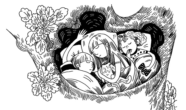 Иллюстрация к книге — Лили сама по себе [i_066.jpg]