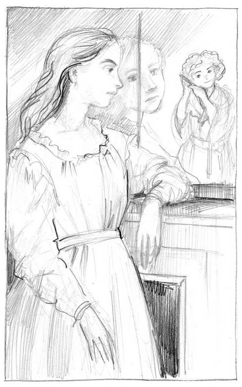 Иллюстрация к книге — Семь молоденьких девиц, или Дом вверх дном [i_003.jpg]