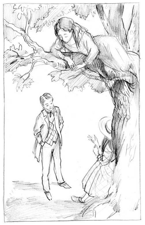 Иллюстрация к книге — Семь молоденьких девиц, или Дом вверх дном [i_009.jpg]