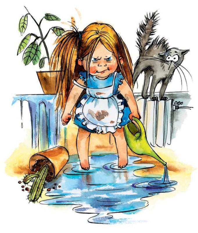 Иллюстрация к книге — Бука сама боится. Нестрашные сказки про страшную Буку [i_018.jpg]