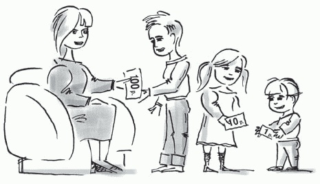 Иллюстрация к книге — Дети и деньги. Что разрешать, как запрещать, к чему готовиться [i_009.jpg]