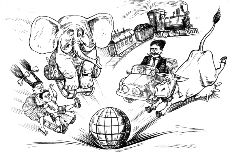 Иллюстрация к книге — Небесные механики [_140_141.jpg]