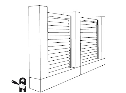Иллюстрация к книге — Забор, ограда, калитка на дачном участке. Строим своими руками [i_040.jpg]