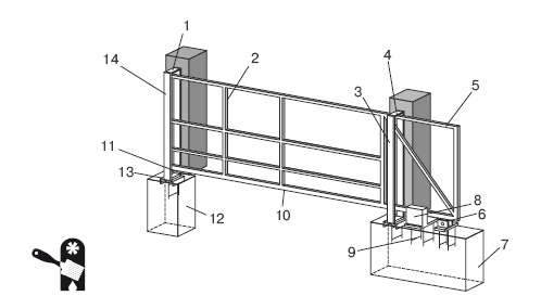 Иллюстрация к книге — Забор, ограда, калитка на дачном участке. Строим своими руками [i_108.jpg]