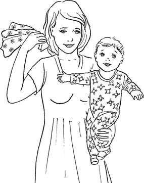 Иллюстрация к книге — Как быть счастливой мамой довольного малыша от 0 до 1 года [i_171.jpg]