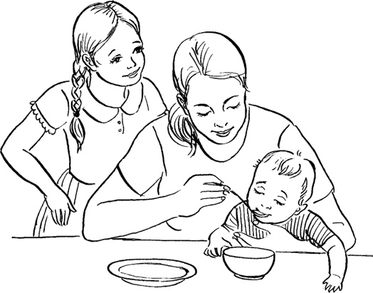 Иллюстрация к книге — Как быть счастливой мамой довольного малыша от 0 до 1 года [i_195.jpg]