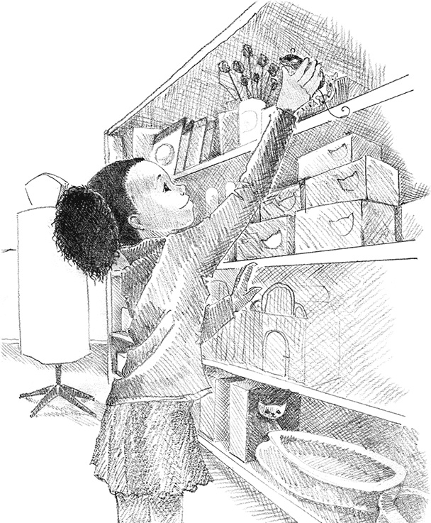 Иллюстрация к книге — Котенок Милли, или С возвращением, леопард! [i_008.jpg]