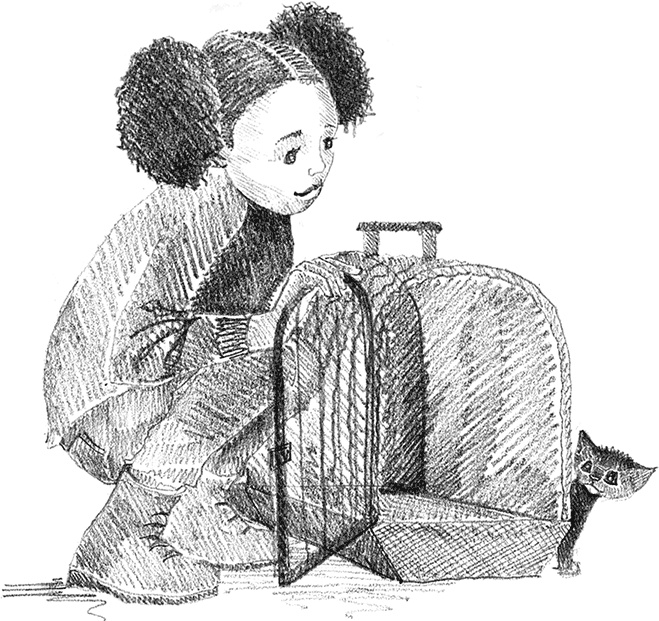 Иллюстрация к книге — Котенок Милли, или С возвращением, леопард! [i_009.jpg]