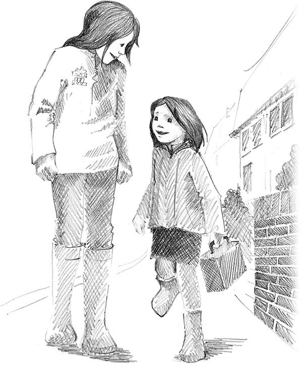 Иллюстрация к книге — Щенок Крошка, или Друзья навек [i_003.jpg]