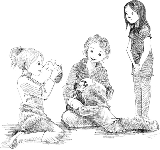 Иллюстрация к книге — Щенок Крошка, или Друзья навек [i_023.jpg]