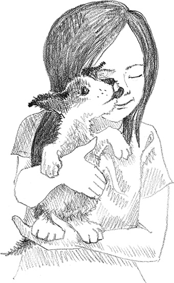 Иллюстрация к книге — Щенок Крошка, или Друзья навек [i_032.jpg]