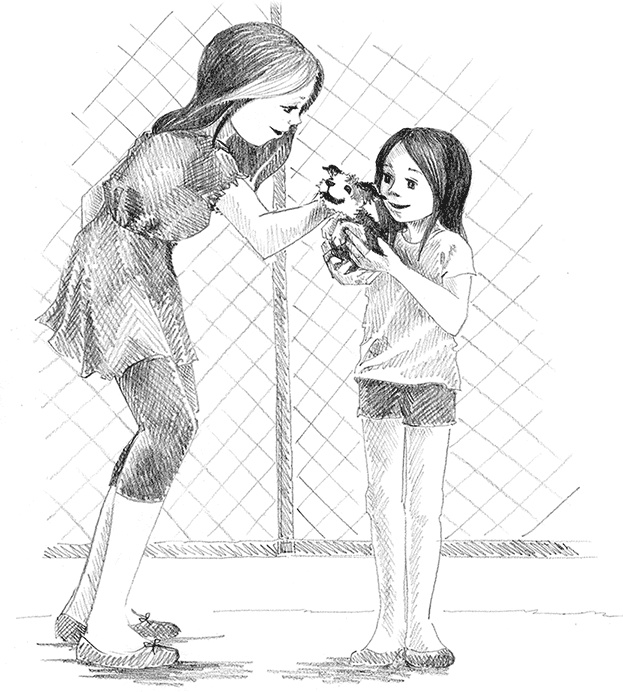 Иллюстрация к книге — Щенок Крошка, или Друзья навек [i_037.jpg]