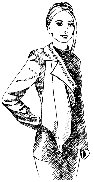 Иллюстрация к книге — Шарфик, платочек, парео. Как красиво и модно повязать [i_176.jpg]