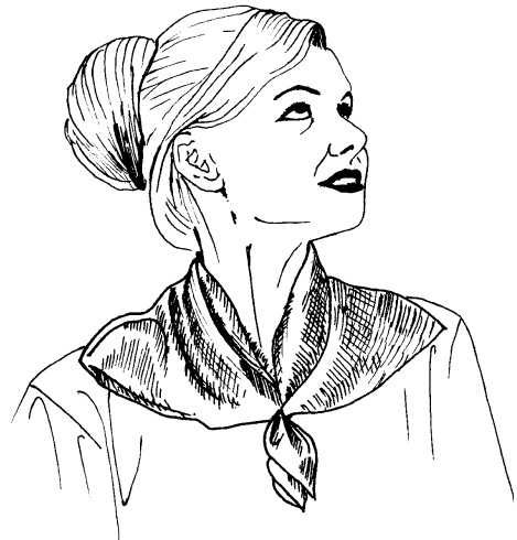 Иллюстрация к книге — Шарфик, платочек, парео. Как красиво и модно повязать [i_178.jpg]