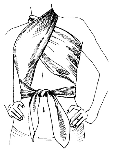 Иллюстрация к книге — Шарфик, платочек, парео. Как красиво и модно повязать [i_225.jpg]