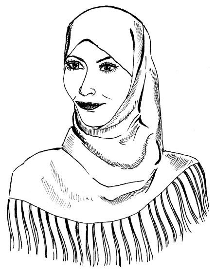 Иллюстрация к книге — Шарфик, платочек, парео. Как красиво и модно повязать [i_270.jpg]